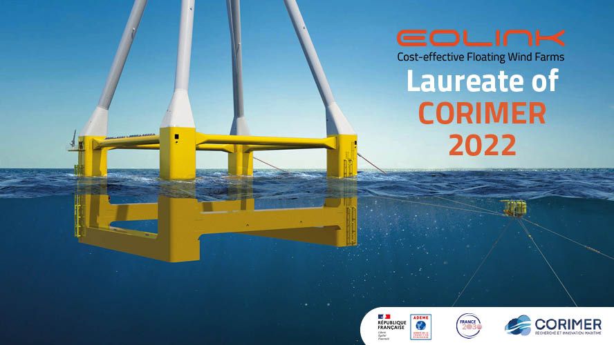 Eolink winner of the CORIMER 2022 Awards for a project of 6.2 million euros !