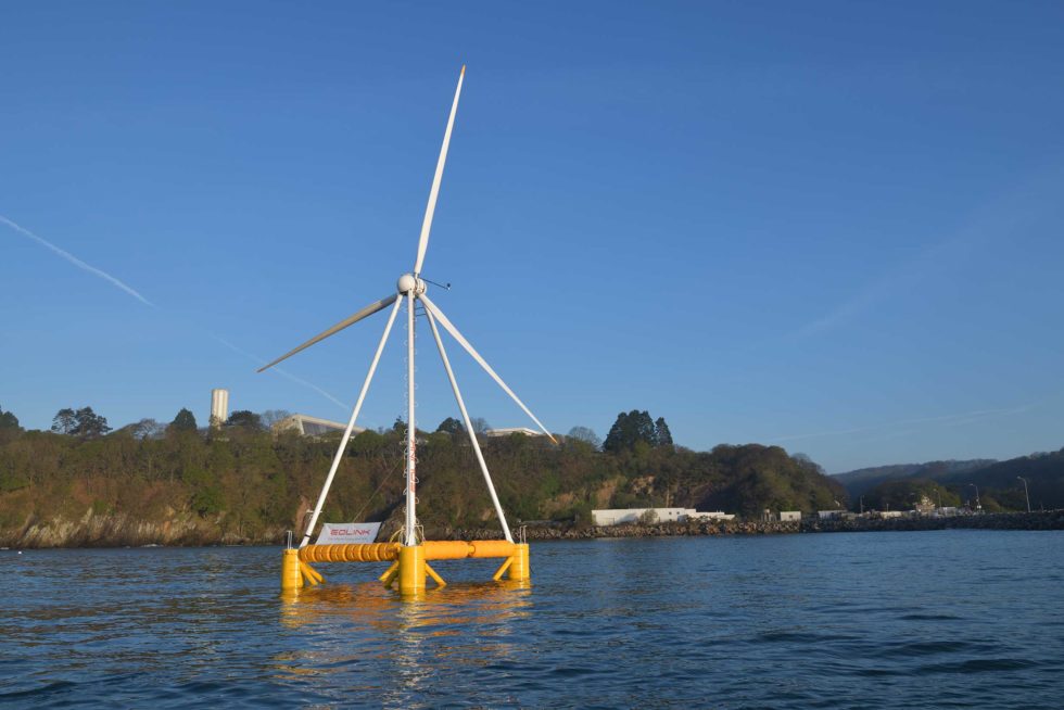 Nos realisations d'éoliennes flottantes - Projets Eolink